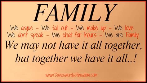 We Are Family Quotes. QuotesGram