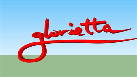 Glorietta logo | 3D Warehouse