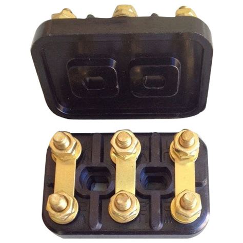 Ceramic Three Phase Electric Motor Terminal Block, 250 - 1100 Volts, Black, Rs 40/piece | ID ...