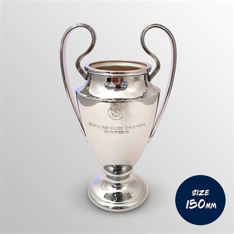 UEFA Champions League 150mm 3D Replica Trophy - UEFA Club Competitions ...