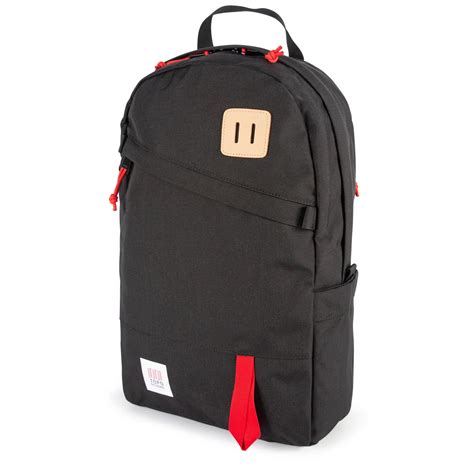 Topo Designs Daypack Classic Black, strong backpack for every day use