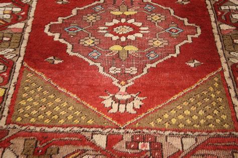 2 x 2 Vintage Oushak Accent Rug 52348