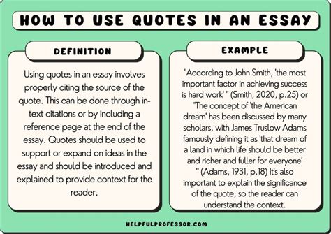 Quotation Essay