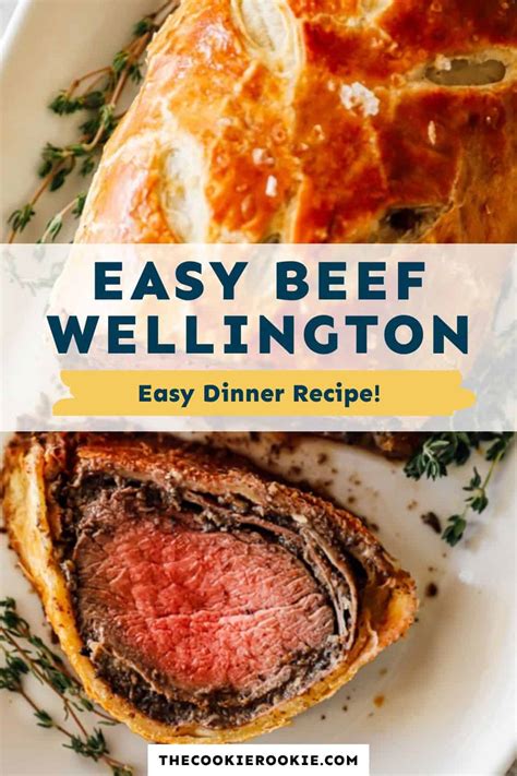 Beef Wellington Recipe - The Cookie Rookie®