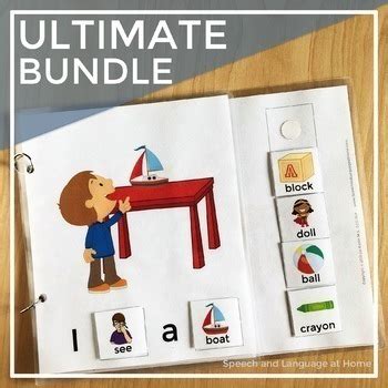 Ultimate Early Intervention Book Bundle by Speech and Language at Home