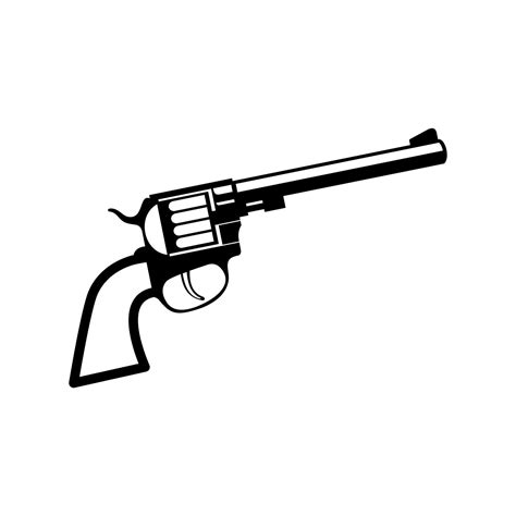 gun vector logo 7955102 Vector Art at Vecteezy