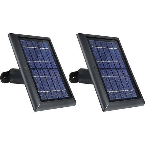 Wasserstein Solar Panel For Blink Outdoor Camera (2-Pack)