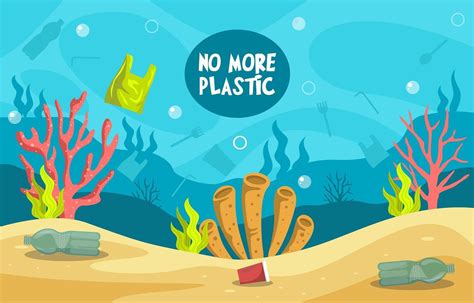 No Plastic Campaign 2889458 Vector Art at Vecteezy