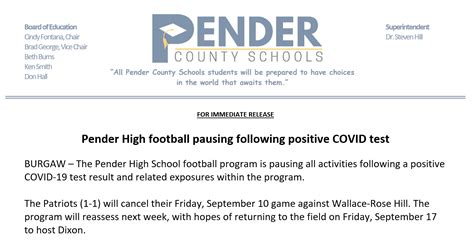 Pender County Schools - Home | Facebook