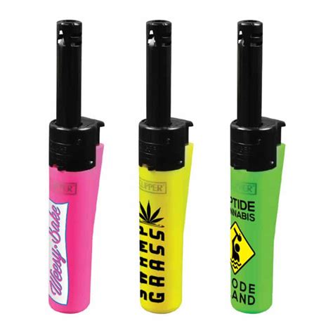 Clipper Lighters - Ganja Print