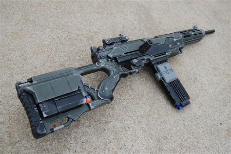 Nerf LongStrike CS-6 with accessories by DaStuph on DeviantArt