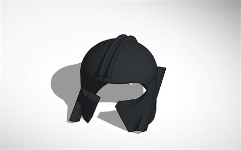 3D design Lego Helmet - Tinkercad