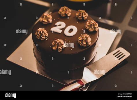 20th birthday cake hi-res stock photography and images - Alamy