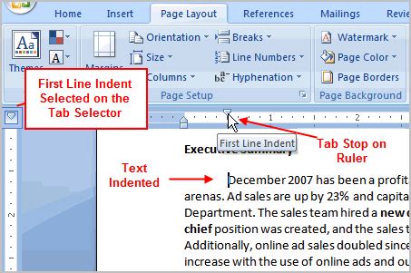 How to add first line indent in word - porgalaxy