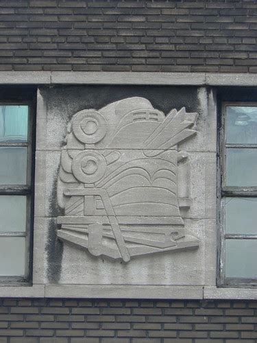 Art Deco Buildings: Exterior Friezes @ Gare Centrale, Montreal