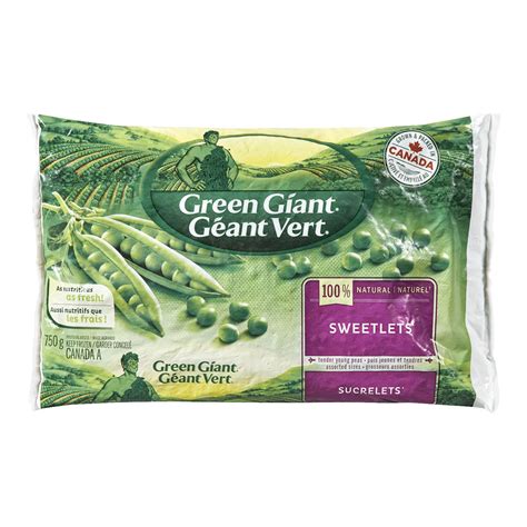 Green Giant Frozen Vegetables - Sweetlets Peas | Walmart Canada