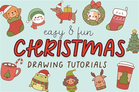 Easy Christmas Drawing