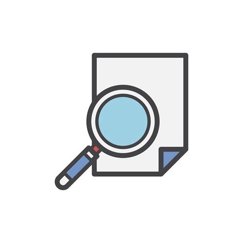 Illustration of magnifying glass icon - Download Free Vectors, Clipart Graphics & Vector Art