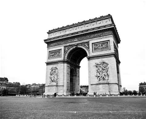 Free stock photo of arc, france, l'Arc de triomphe