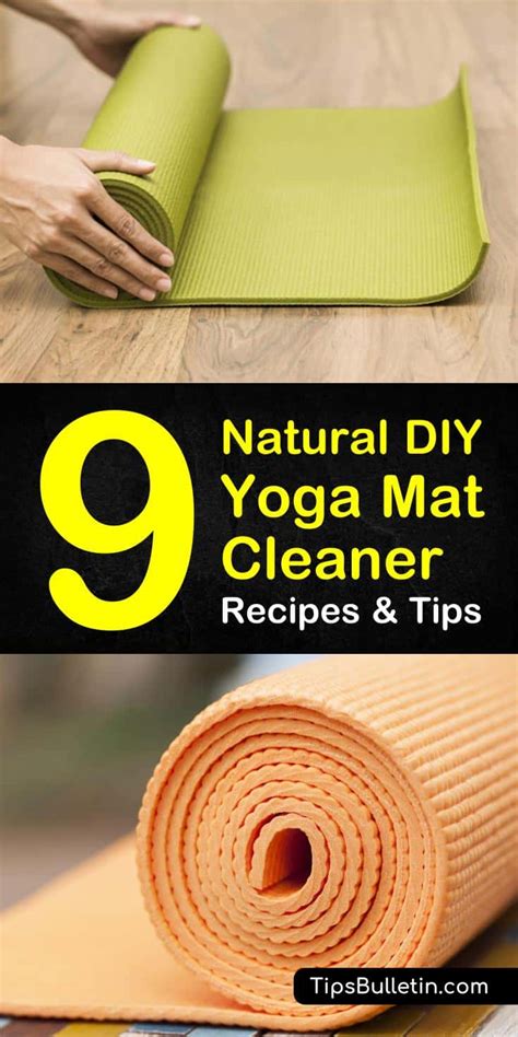 9 Simple But Effective Yoga Mat Cleaner Recipes