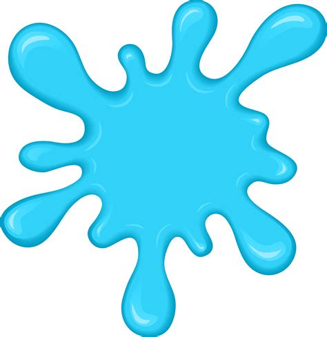 Blue Paint Splatter Clip Art At Clkercom Vector Clip Art Online Images