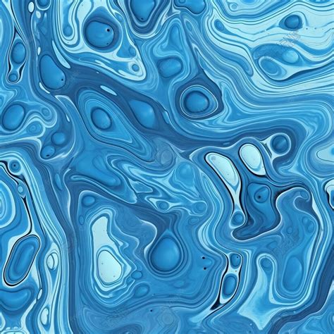 Premium AI Image | Soothing Blue Slime Texture Background ai