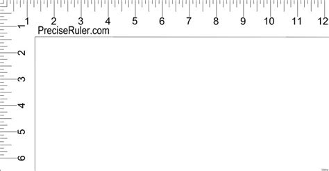 12 Inch Ruler Clipart Black And White | Ruler, Inch Ruler - Printable Ruler Actual Size