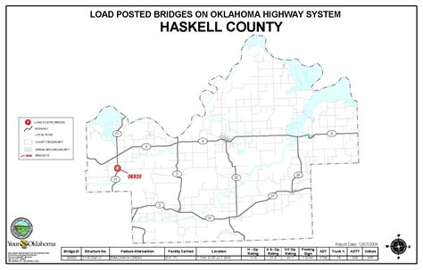 Oklahoma Highway System Bridge Postings
