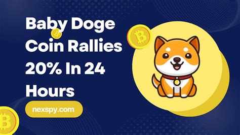 Analyst Predictions for After a 20% Rise On Baby Doge Coin in 24 Hours