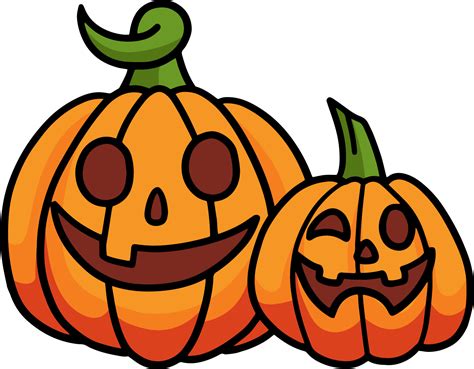 Pumpkin Halloween Cartoon Colored Clipart 8822441 Vector Art at Vecteezy