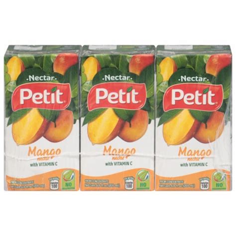 Petit® Mango Nectar Juice Boxes, 3 ct / 6.8 fl oz - Kroger