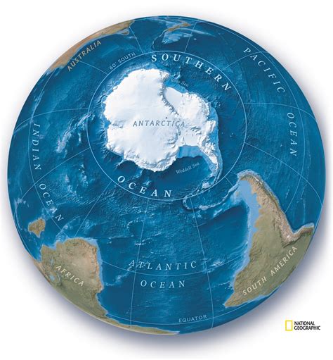 Five oceans on Earth now: Atlantic, Pacific, Indian, Arctic and Southern Oceans - Strange Sounds