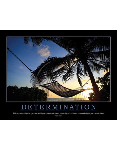 Determination Quote Poster - Frank Crane - Enna.com