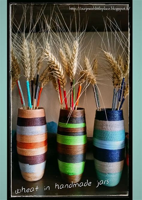 our Jewish little place: Shavuot decorations - Jars