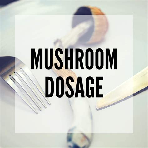 The perfect Mushroom dosage - Smartific .com