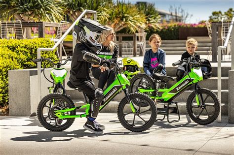 Kawasaki Electrode officially introduced as electric balance bike - EVMagz