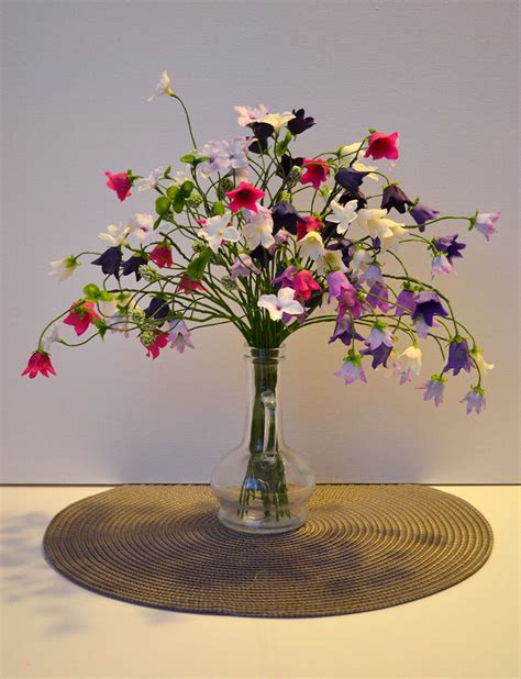 In this Wonderful Bluebells Bouquet there are more than 80 flowers! Each flower is handmadeQ ...