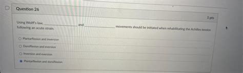 Solved Using Wolff's law, following an acute strain. and | Chegg.com