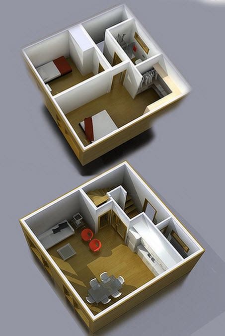 Planos de casas pequeñas y económicas