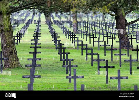 German war graves, World War One cemetery, Neuville-St Vaast, France Stock Photo - Alamy