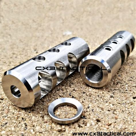 Ruger 10/22 Stainless Steel Muzzle Brake Compensator Ruger Charger ...