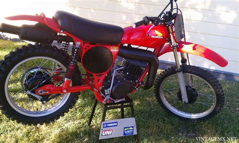 1976 Honda CR250M Elsinore - Showcase Bike | VintageMX.net : VintageMX.net