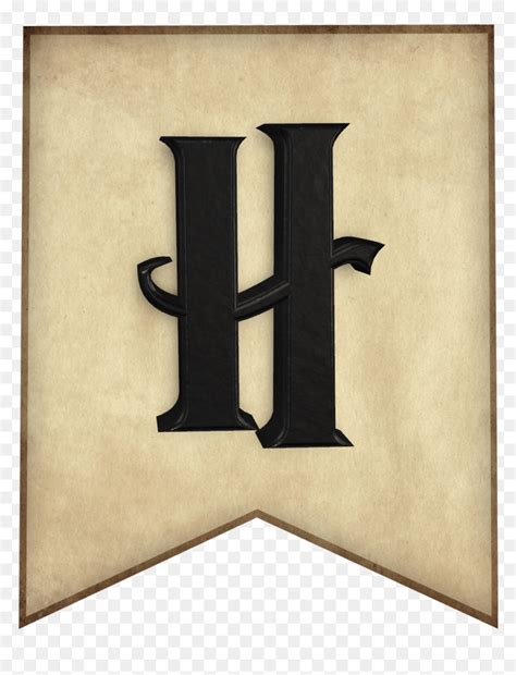 Printable Harry Potter Letter Font, HD Png Download - vhv