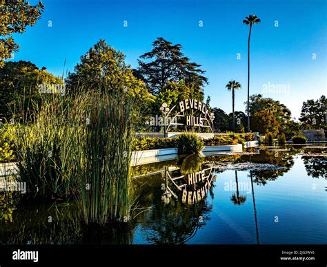 The Beverly Hills sign Stock Photo - Alamy