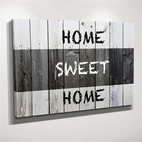 Home Sweet Home Canvas Wall Art - Zapwalls