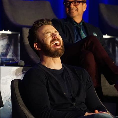 Do you wanna know what made Chris Evans laugh? Head to our YouTube page and watch the @avengers ...