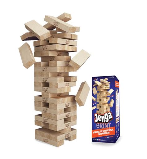 Watch The Thrills Stack Up With Jenga Giant - The Toy Insider