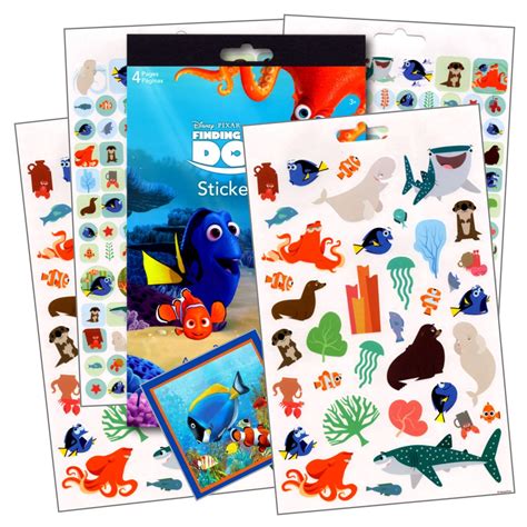 Amazon.com: Finding Dory Stickers - Over 295 Reward Stickers Featuring Nemo, Squirt, Crush and ...