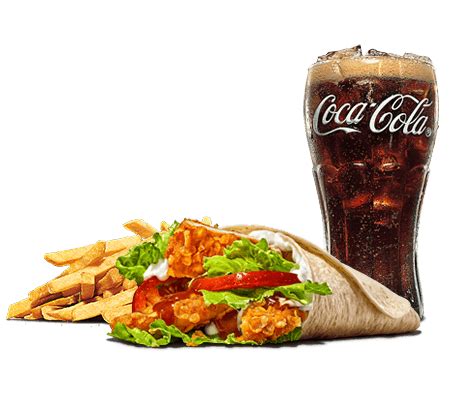 Crispy Chicken Wrap Meal | Burger King