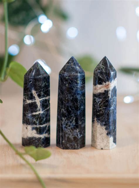 Sodalite Tower | Crystal Tower Generators | Village Rock Shop